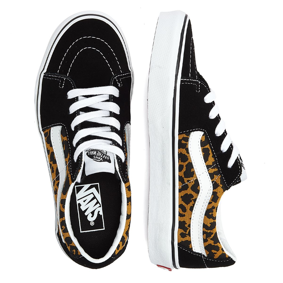 Vans SK8-Low Leopard Women's Black Trainers – Tower- London.Com