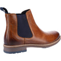 Hush Puppies Justin Chelsea Leather Men's Tan Boots