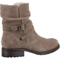 Hush Puppies Piper Leather Women's Taupe Boots