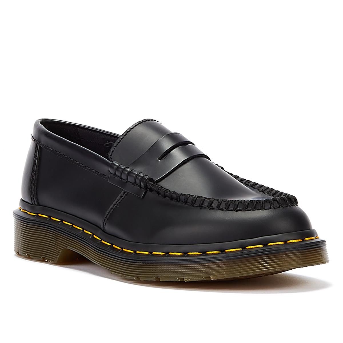 Dr. Martens Penton Penny Smooth Loafer Black Comfort Shoes – Tower