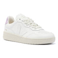 Veja V-90 Leather Women's White/Pink Trainers