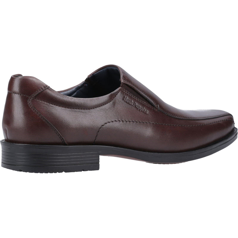 Hush Puppies Brody Leather Men's Chocolate Slip-On Shoes