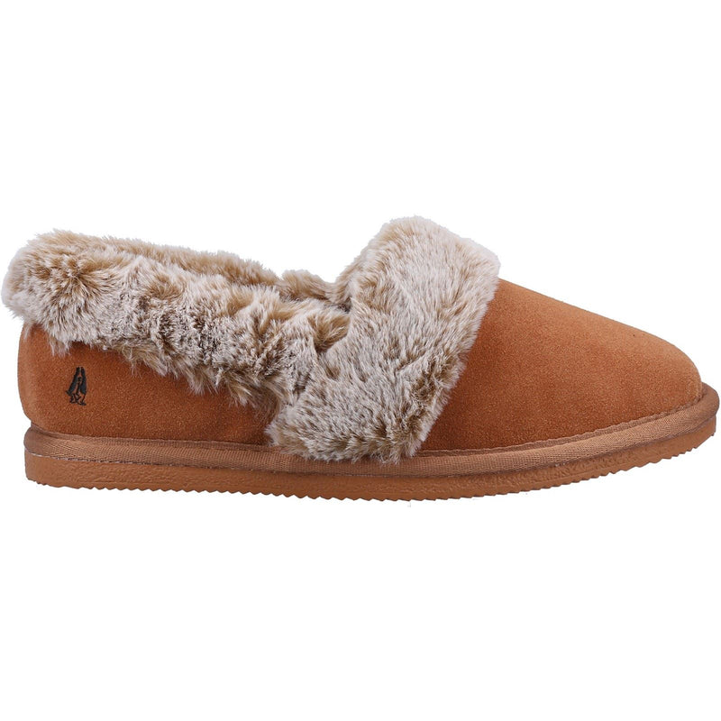 Hush Puppies Ariel Suede Women's Tan Slippers