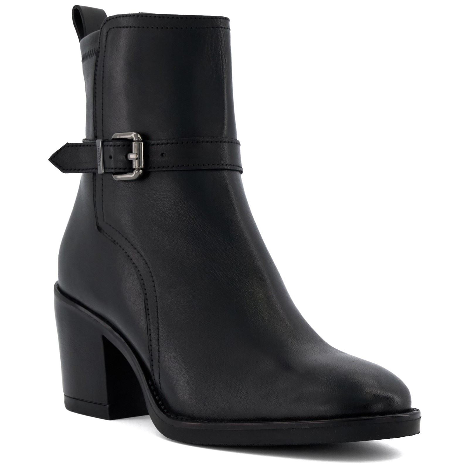 Dune Prance Leather Women s Black Boots Tower London