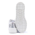 Hugo Lyssa Tennis Women's White/Silver Trainers