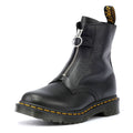 Dr. Martens 1460 Pascal Front Zip Leather Women's Black Boots