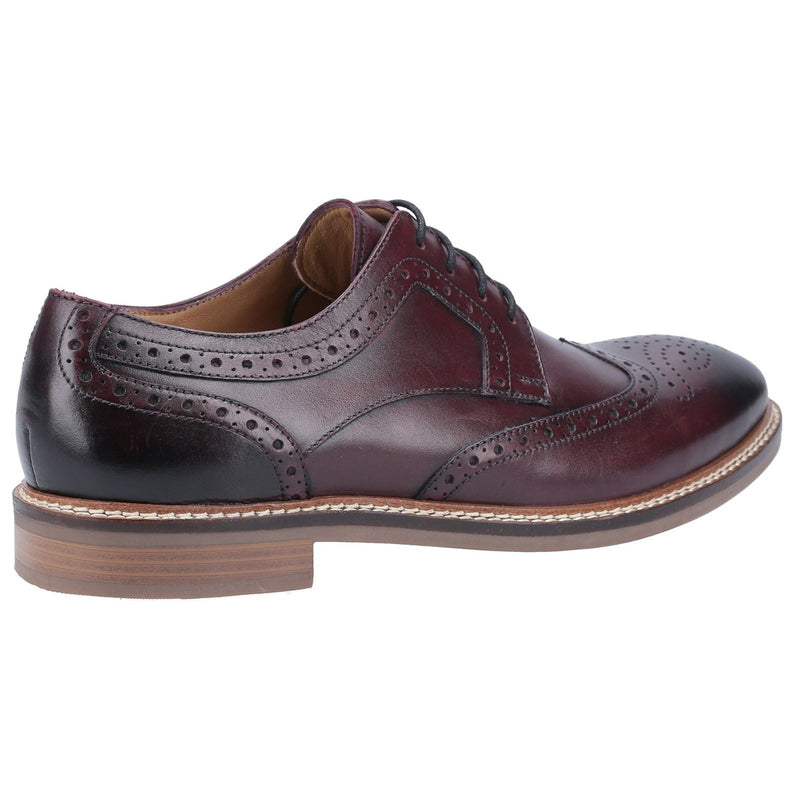 Hush Puppies Bryson Leather Men's Bordo Brogues Shoes