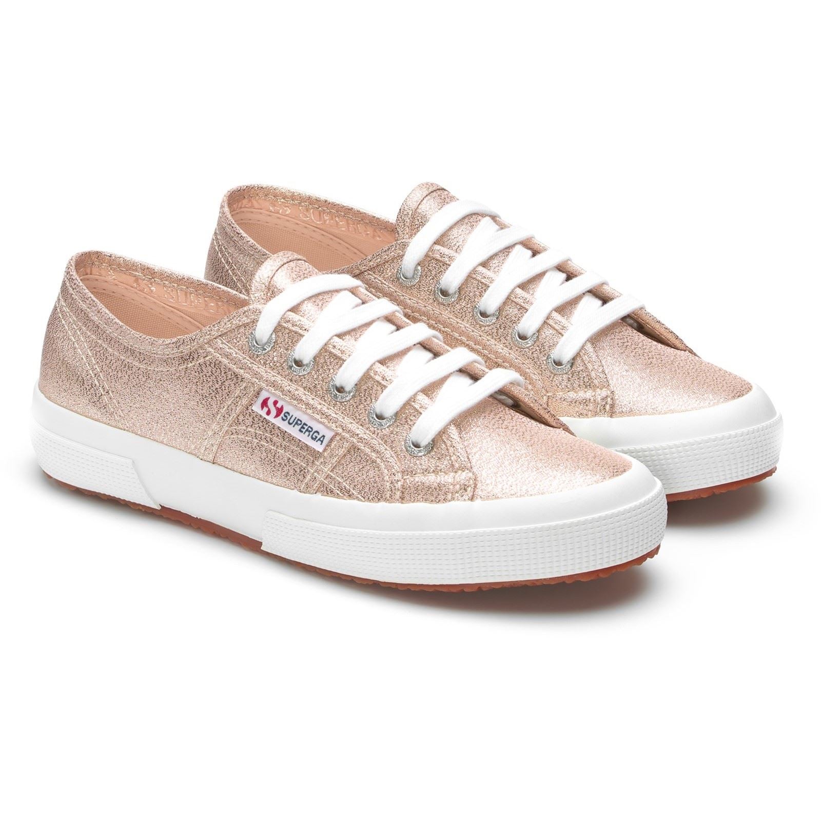 Superga slides rose gold online