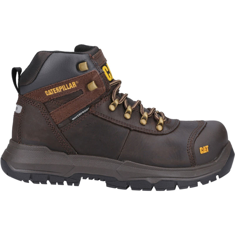 Caterpillar Pneumatic 2.0 Leather Brown Safety Boots