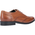 Hush Puppies Oaken Leather Men's Dark Brown Brogues Shoes