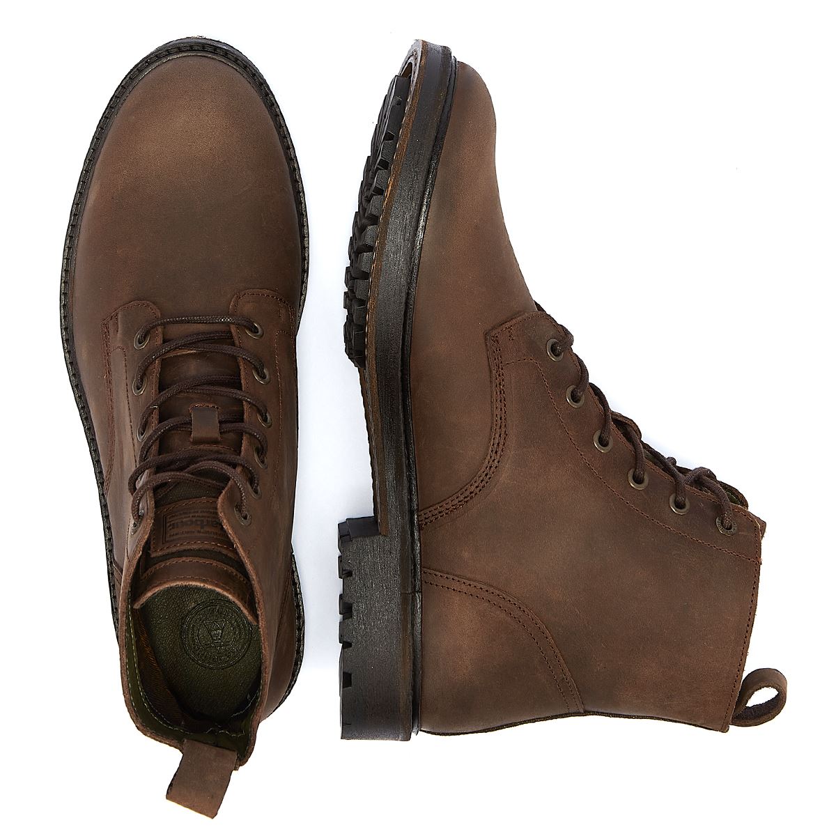 Barbour belsay hot sale boots chocolate