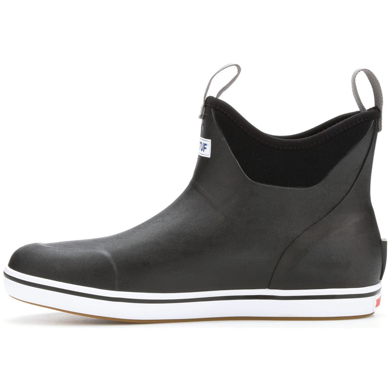 Xtratuf Ankle Deck Rubber Black Wellington Boots