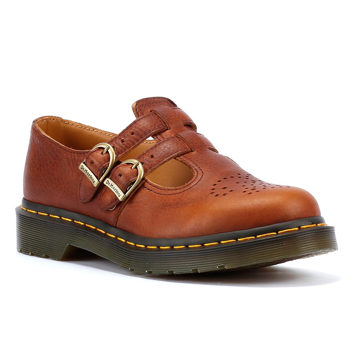 Dr. Martens 8605 Mary Jane Ambassador Cashew Shoes Tower London