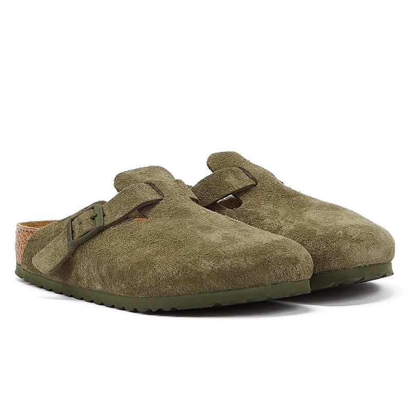 Birkenstock boston best sale forest suede