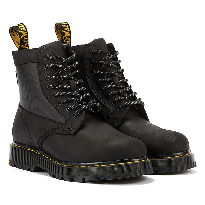 Dr. Martens 1460 Connection Waterproof Black Boots Tower London