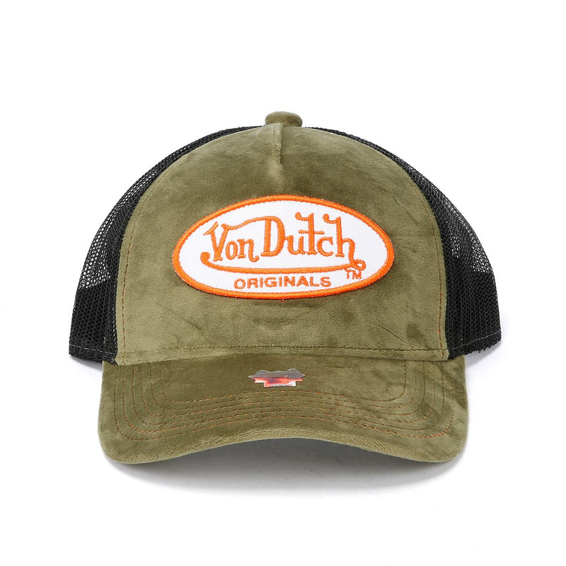 Von Dutch Trucker Kent Cotton Green Cap