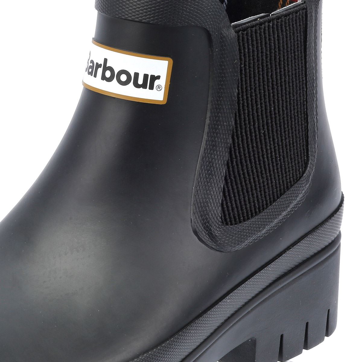Womens black ankle wellies sales