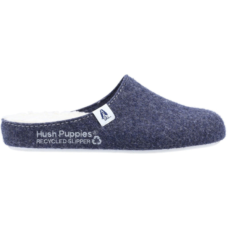 Hush Puppies The Good 90% Recycled RPET Polyester Women's Navy Slippers