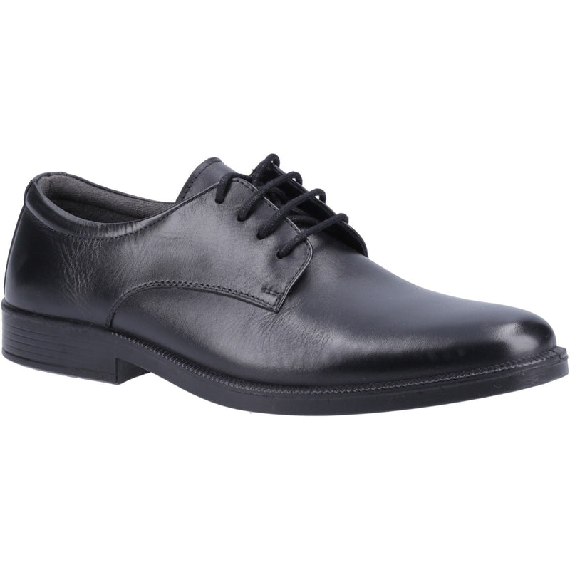 Hush Puppies Neal Leather Men's Black Lace-Up Shoes