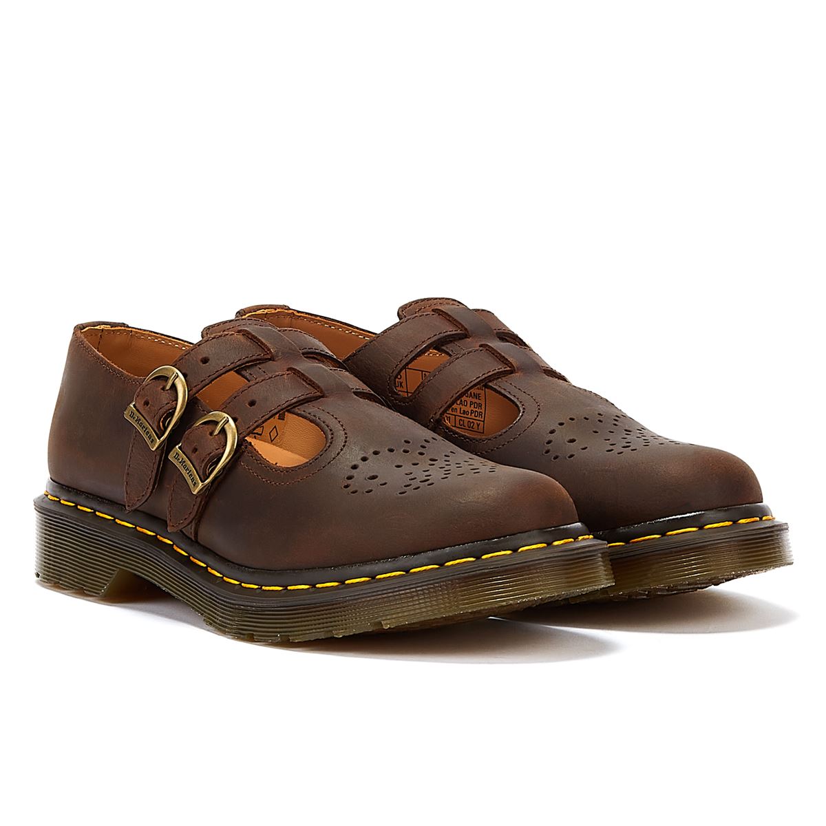 Dr. Martens 8065 Mary Jane Crazy Horse Women s Brown Casual Tower London