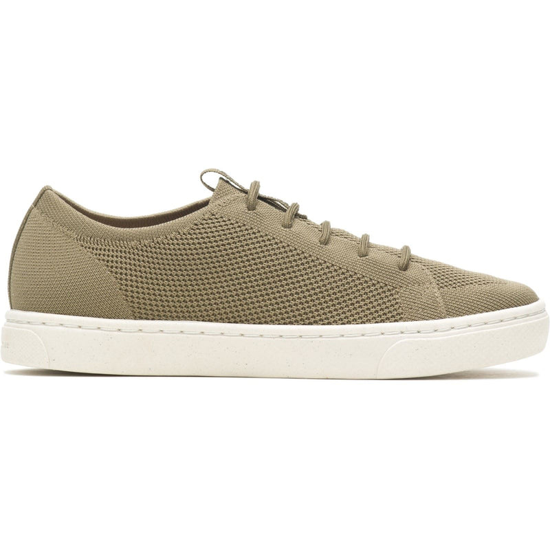 Hush Puppies Good Textile Men's Olive Trainers