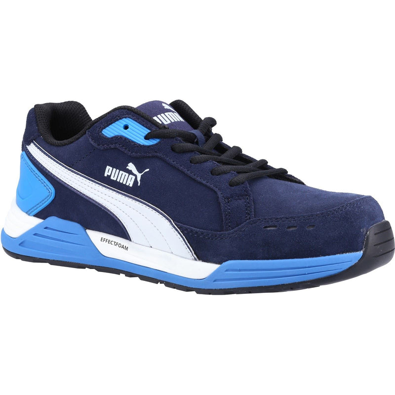 Puma Safety Airtwist Low S3 Suede Blue Safety Trainers