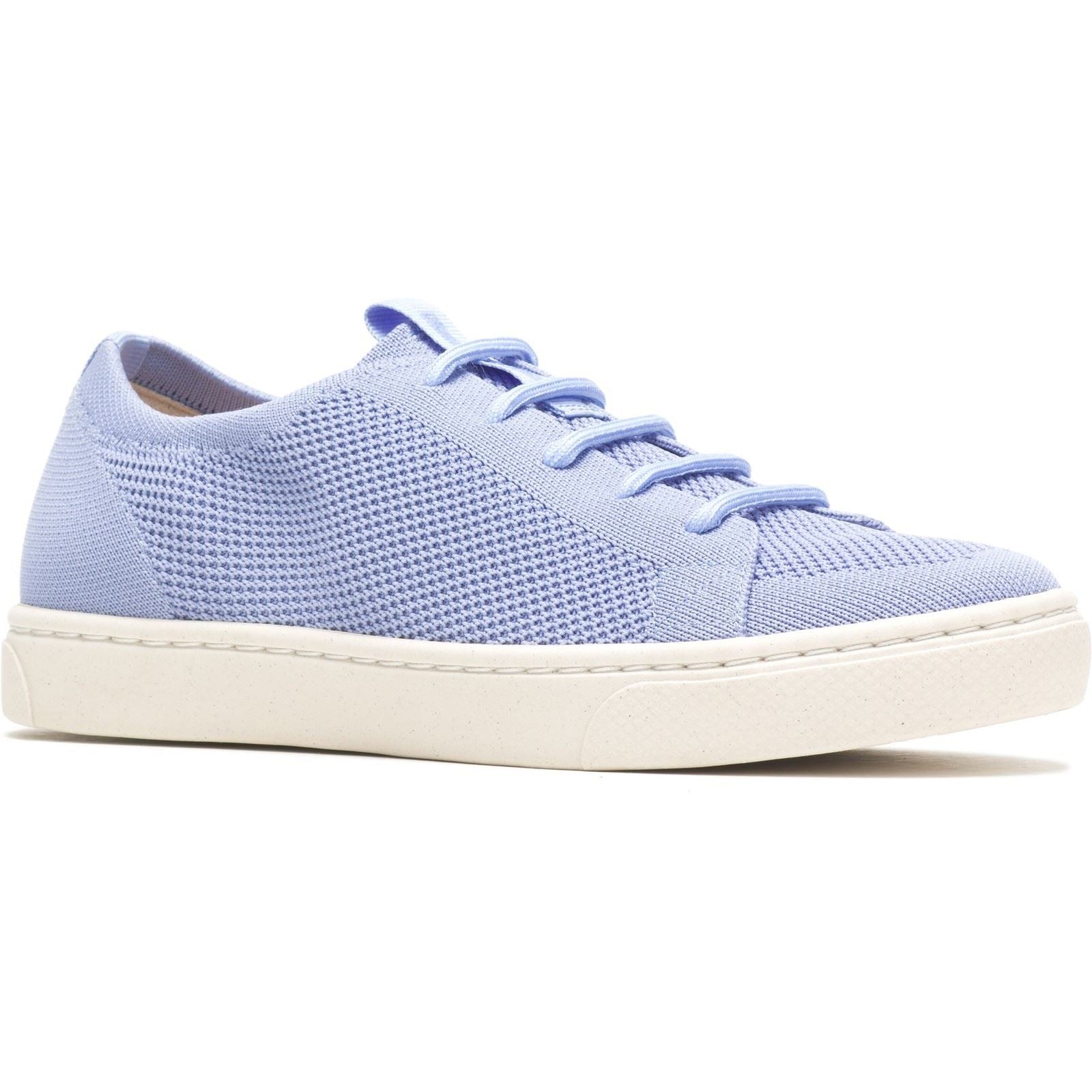 Hush Puppies Good Textile Women's Blue Trainers