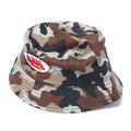 Von Dutch Phoenix Camo Cotton Brown Bucket Hats