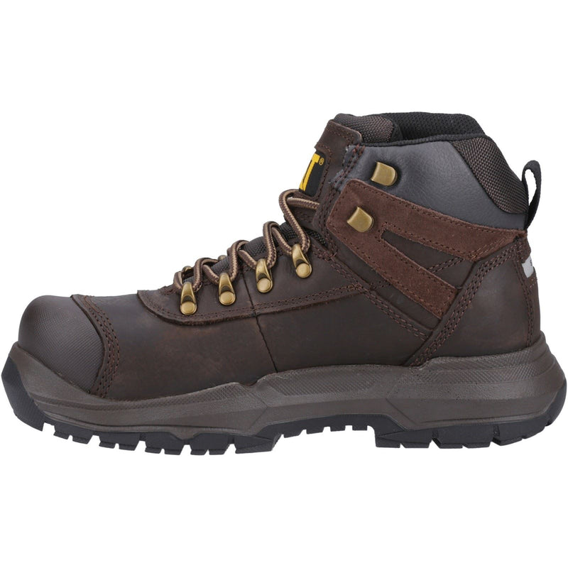 Caterpillar Pneumatic 2.0 Leather Brown Safety Boots