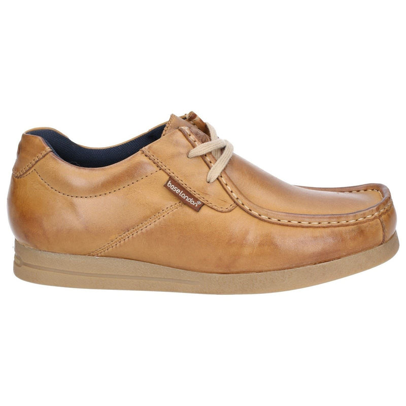 Base London Event Leather Men's Tan Lace-Up Shoes