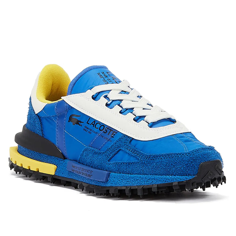 Nike elite trainers blue clearance and yellow