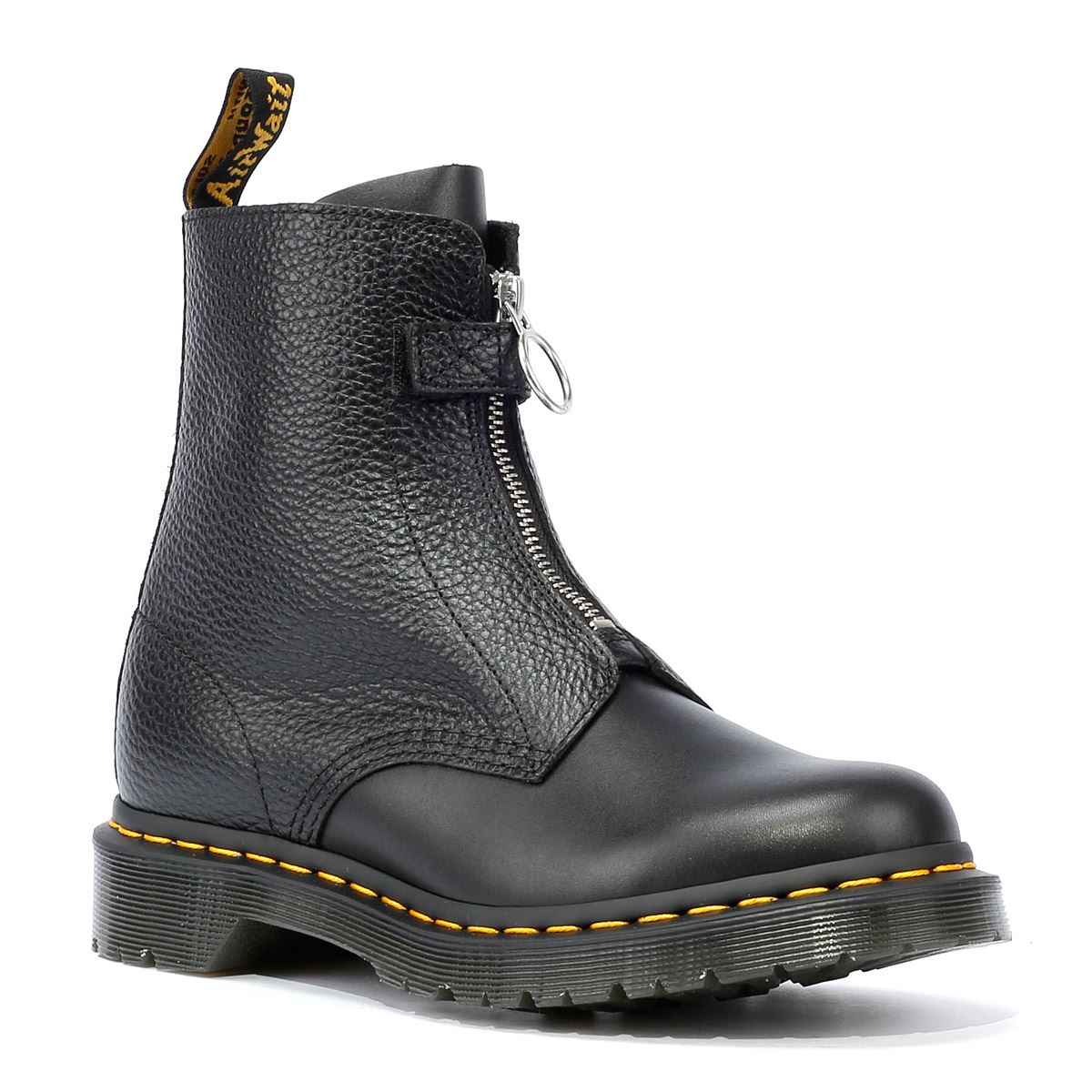 Black women's doc marten boots hotsell