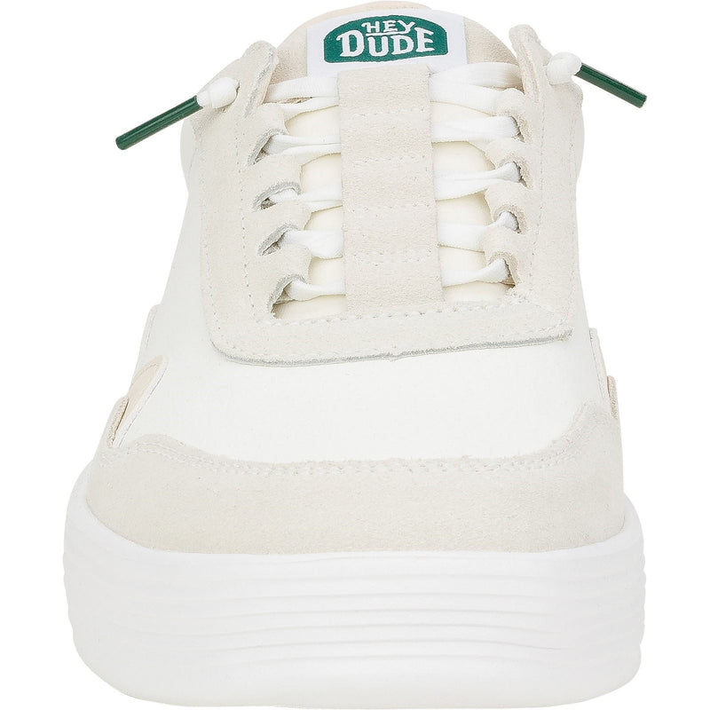 HEYDUDE Hudson Classic Suede Men's Light Beige/White Trainers