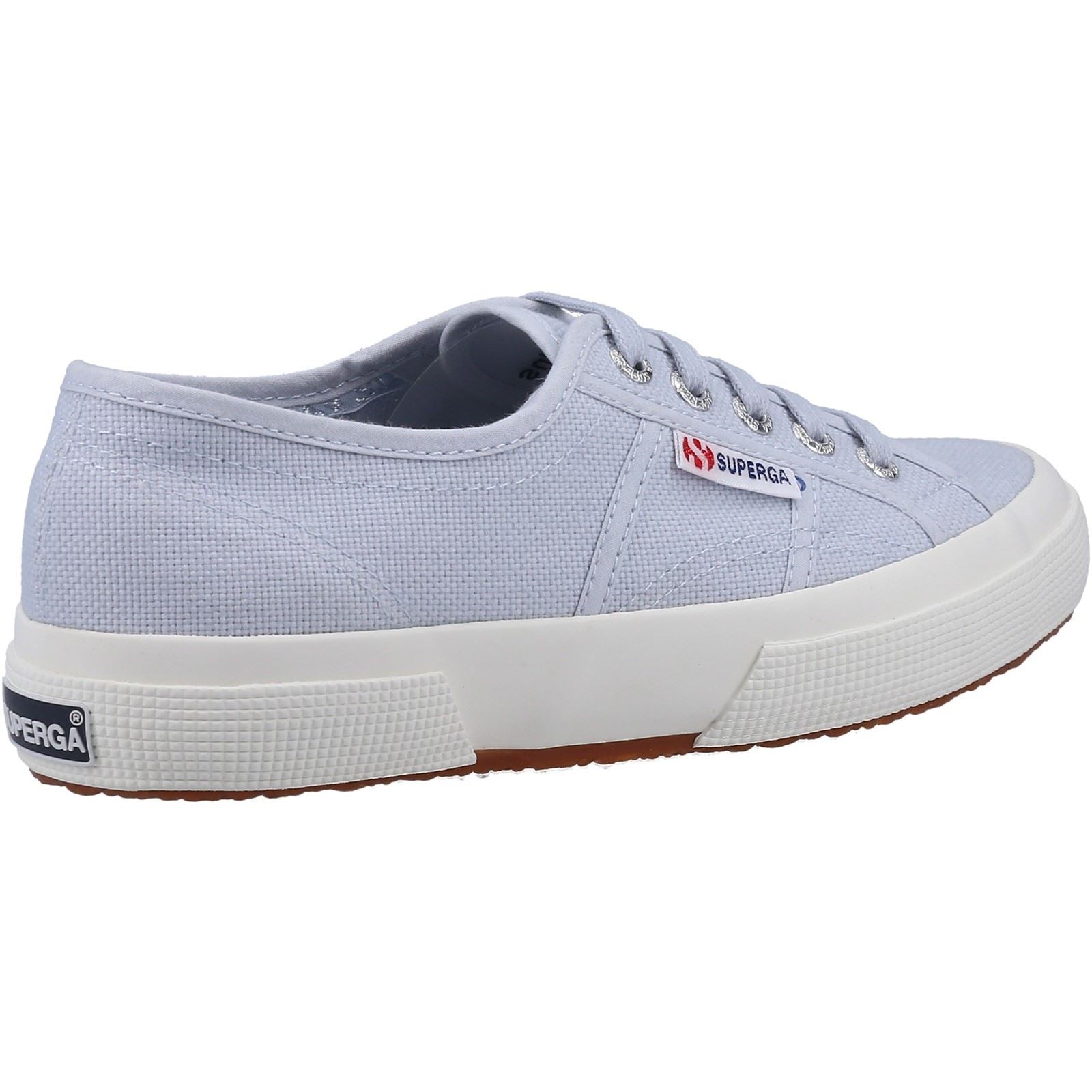 Superga 2750 Cotu Classic 100 Cotton Women s Grey Lilla Trainers