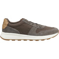 TOMS TRVL Lite Retro Leather Men's Olive Trainers