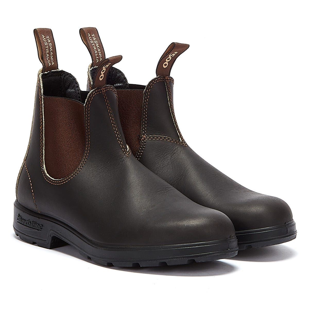 Blundstone 500 Originals Stout Brown Boots Tower London