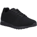 Hush Puppies Katrina Textile Women's Black Trainers