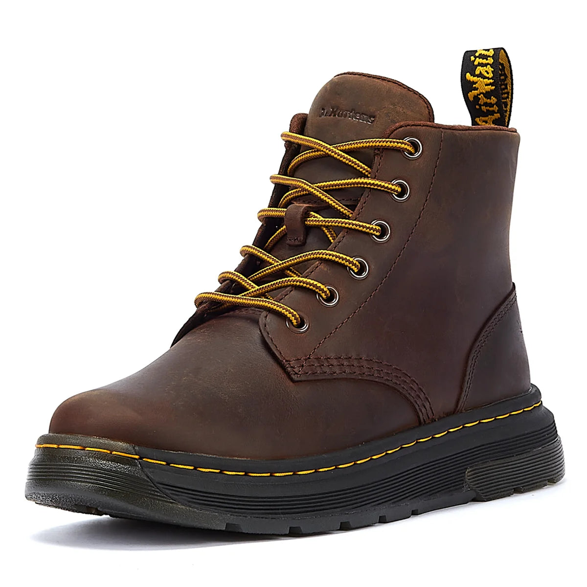 Mens brown dr clearance martens