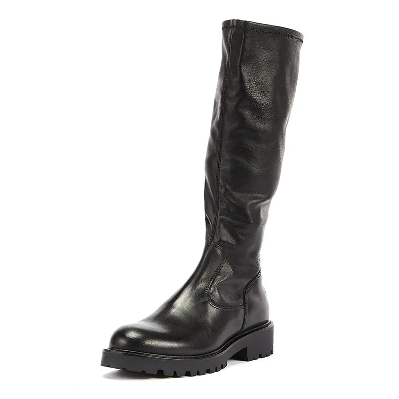 Vagabond kenova black leather hot sale boots