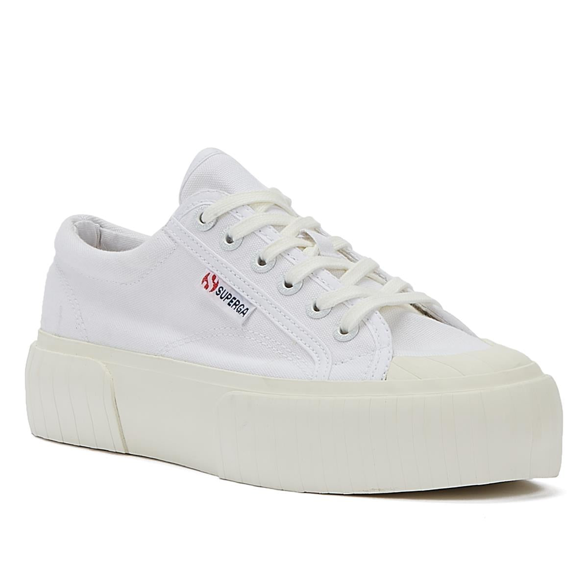 Superga on sale platform grigie