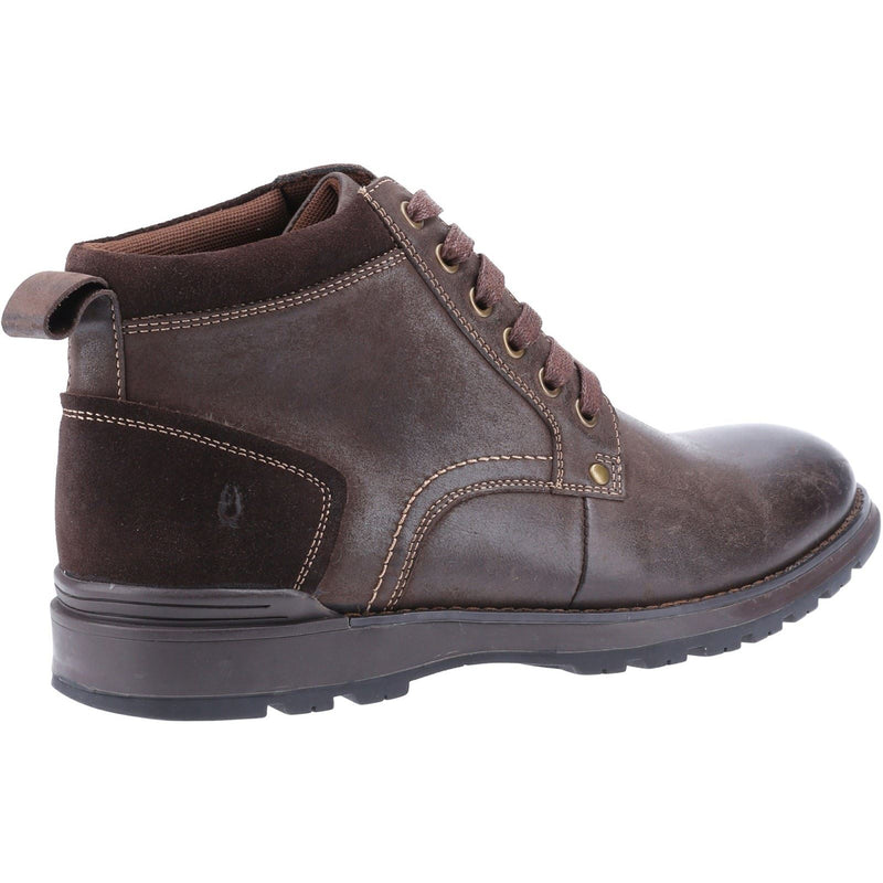 Hush Puppies Dean Leather And Suede Men's Brown Boots