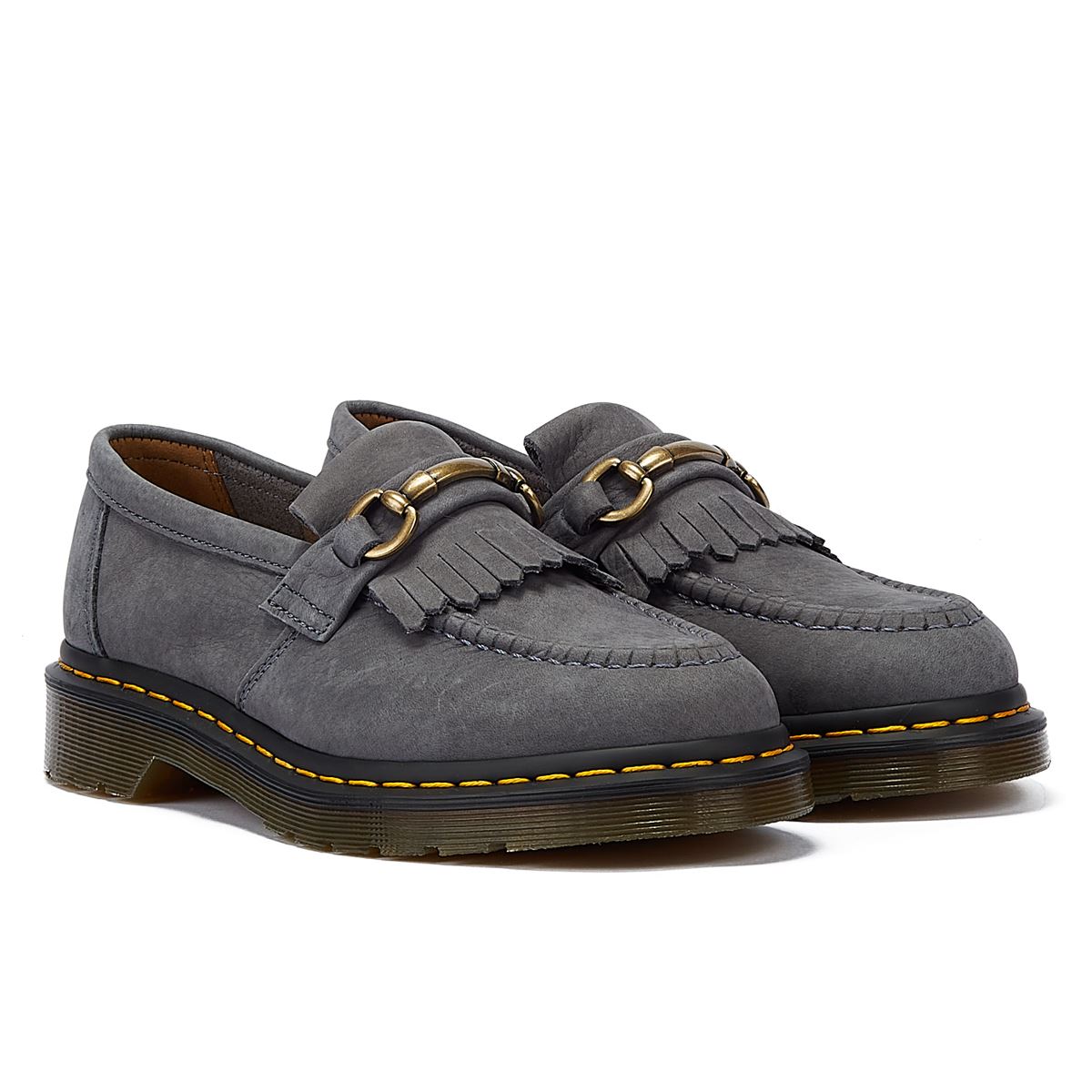 Dr. Martens Adrian Snaffle Nubuck Denim Loafers