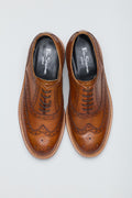 Ben Sherman Sugarman Brogue Leather Men's Tan Lace-Up Shoes