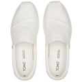 TOMS Alpargata Forward 100% Cotton Men's White Espadrilles