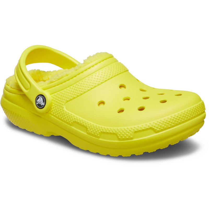 Crocs Classic Lined Clog Thermoplastic Cyber Yellow Clogs