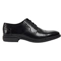 Pod Savage Leather/Textile Men's Black Lace-Up Shoes