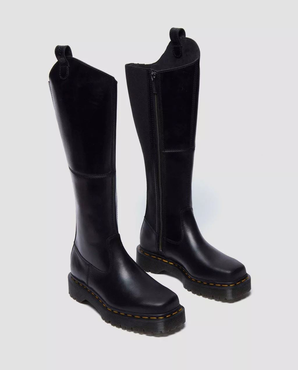 Dr. Martens Amaayah Hi Leather Women's Black Boots