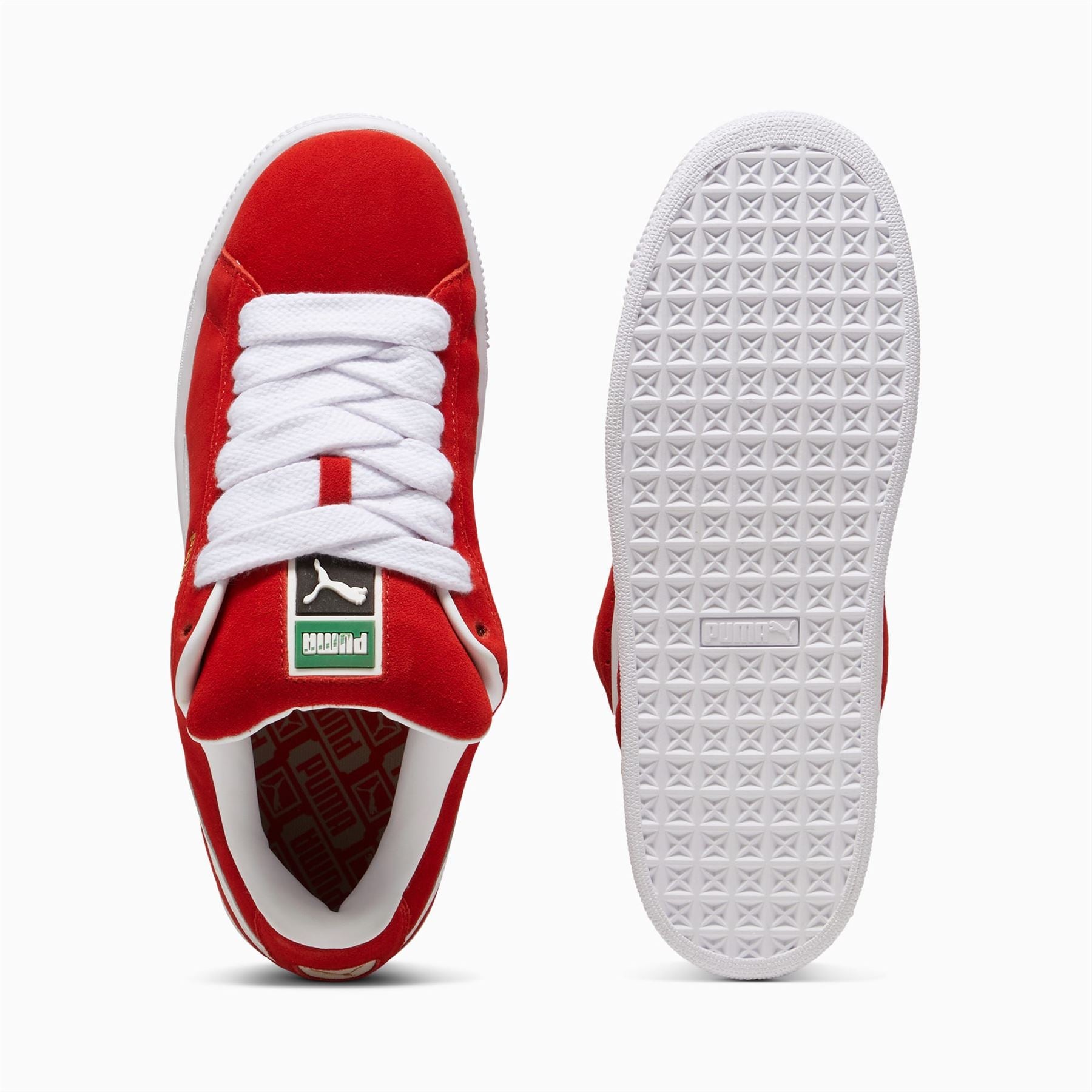 Puma Suede XL Suede Red Trainers Tower London