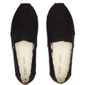 TOMS Alpargata 100% Cotton Women's Black Espadrilles