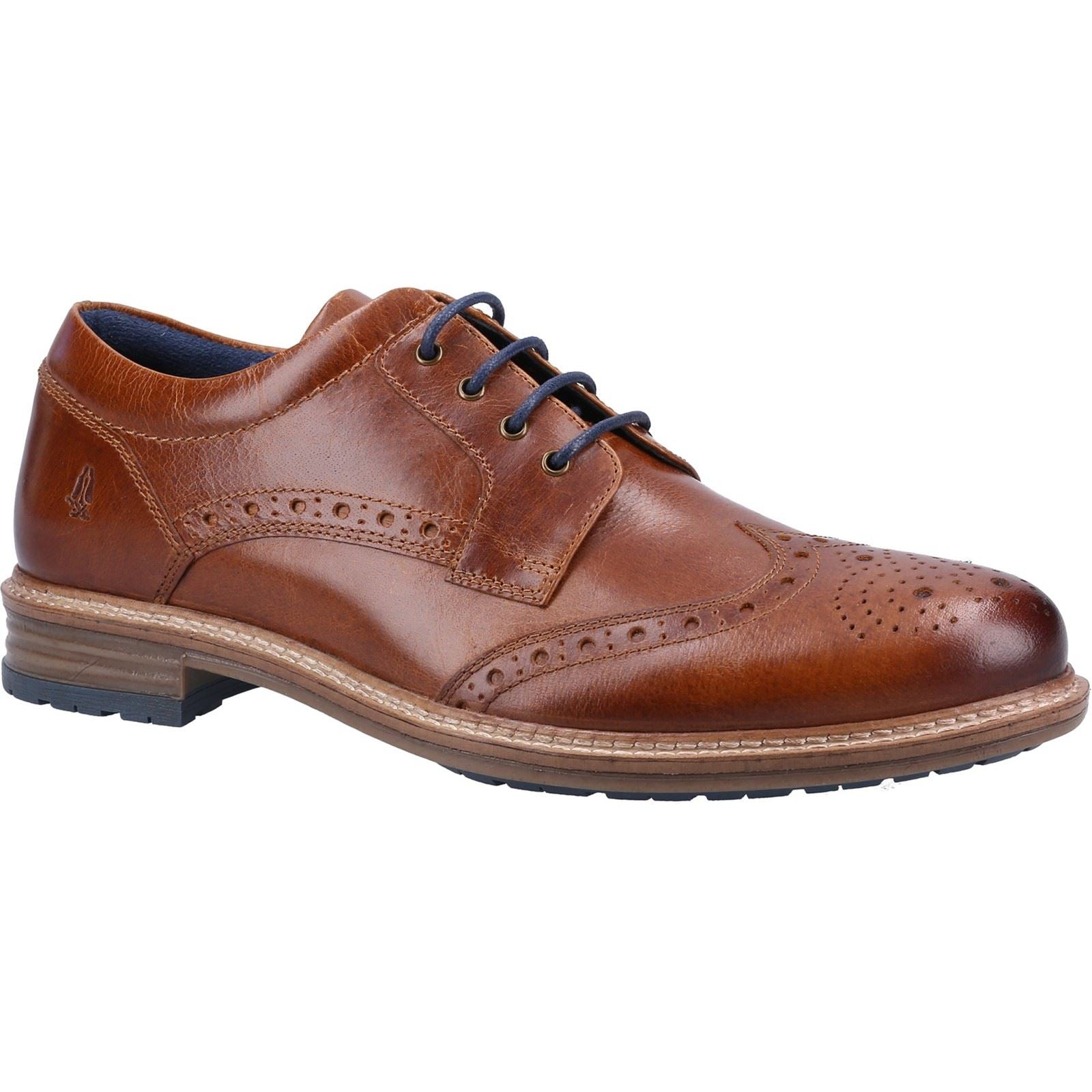 Hush Puppies Jayden Leather Men s Tan Brogues Shoes Tower London
